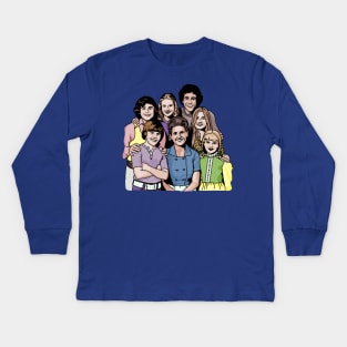 Alice and The Brady Kids Kids Long Sleeve T-Shirt